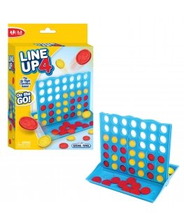FUNVILLE GAMES mäng Line Up 4, reisiversioon, 61142