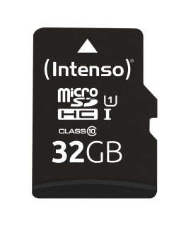 Intenso 3424480 atminties kortelė 32 GB MicroSD UHS-I Klasės 10
