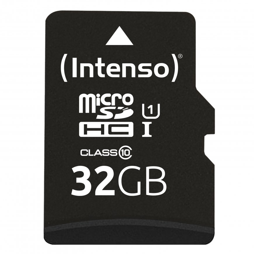 Intenso 3424480 zibatmiņa 32 GB MicroSD