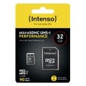 Intenso 3424480 mälukaart 32 GB MicroSD UHS-I Klass 10