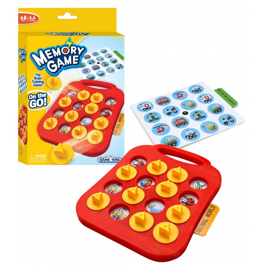 FUNVILLE GAMES Memory Game, Travel Version, 61144