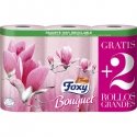 "Foxy Bouquet" цветная туалетная бумага 3 слоя 4 + 2 рулона "Foxy Bouquet" цветная туалетная бумага 3 слоя 4 + 2 рулона