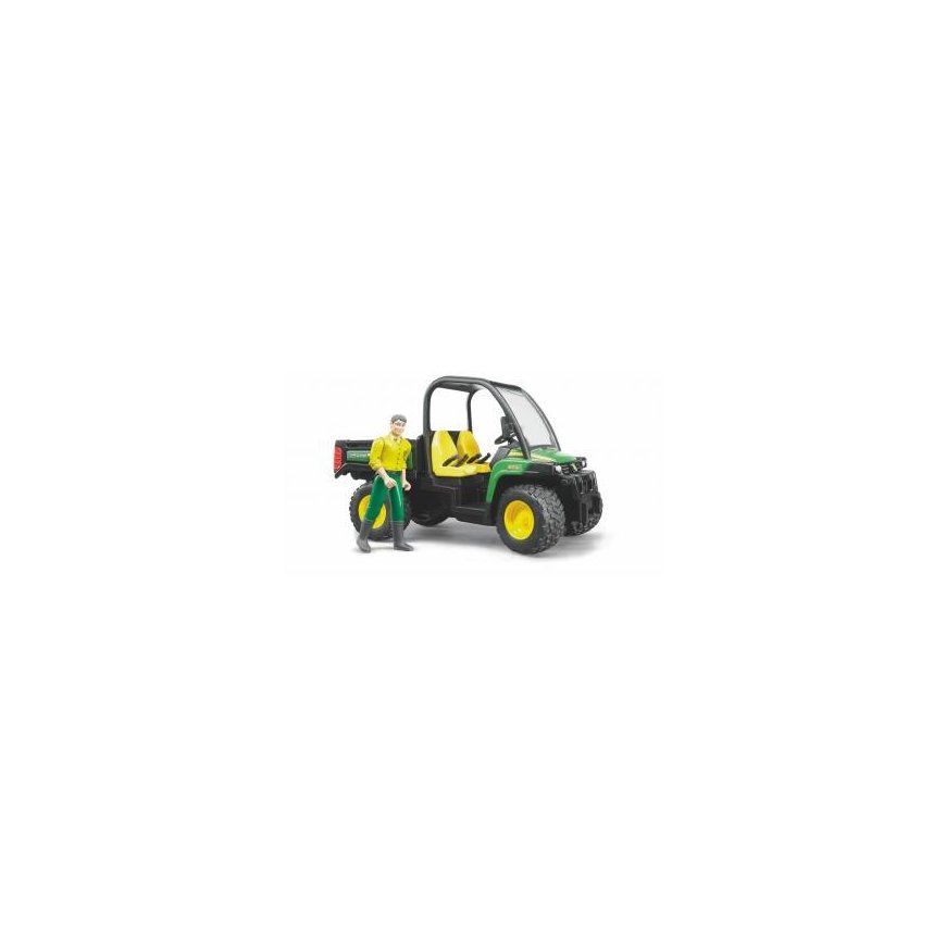 BRUDER John Deere Gator XUV 855D with driver – 3