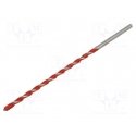 ALPEN-MAYKESTAG MultiCut 72900600100 Carbide Multi-Purpose Drill Bit 6 mm Total Length 200 mm ALPEN-MAYKESTAG MultiCut 72900600100 Carbide Multi-Purpose Drill Bit 6 mm Total Length 200 mm