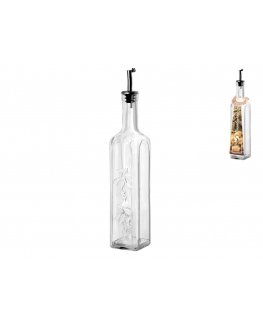 500 ml Oil/Vinegar Bottle with Metal Cap PASABAHCE