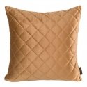 Eurofirany RIA1 Velvet Pillowcase, quilted using traditional sewing methods, 45X45 cm, color: honey Eurofirany RIA1 Velvet Pillowcase, quilted using traditional sewing methods, 45X45 cm, color: honey