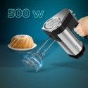 Cecotec PowerTwist 500 Rokas mikseris 500 W Melns, Nerūsējošs tērauds