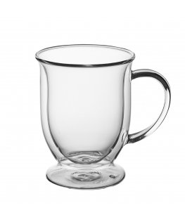 2 kpl 370 ml kaksoisseinäistä lasimukia, 9014, Kamille