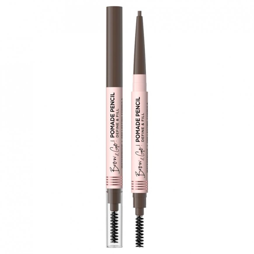 Eveline Cosmetics Brow & Go! Pomada Pieštukas Taupe