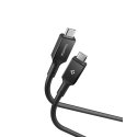Spigen ACA09461 USB kabelis USB4 Gen 3x2 1,2 m USB C Melns Spigen ACA09461 USB kabelis USB4 Gen 3x2 1,2 m USB C Melns