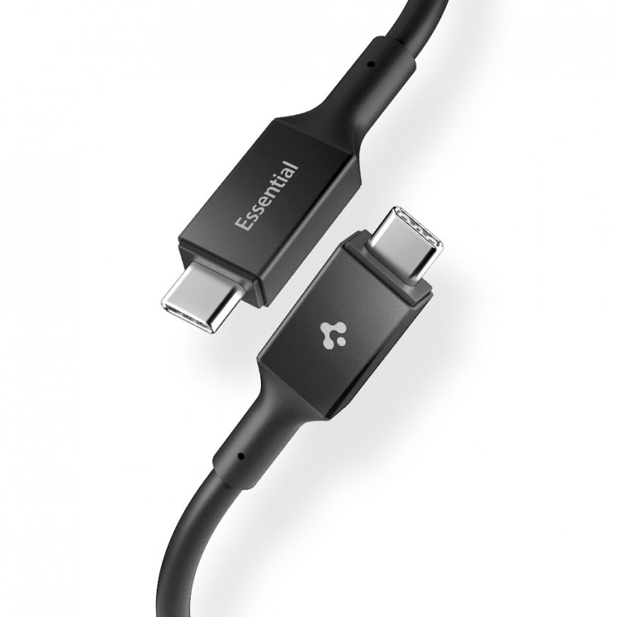 Spigen ACA09461 USB kabelis USB4 Gen 3x2 1,2 m USB C Melns – 2