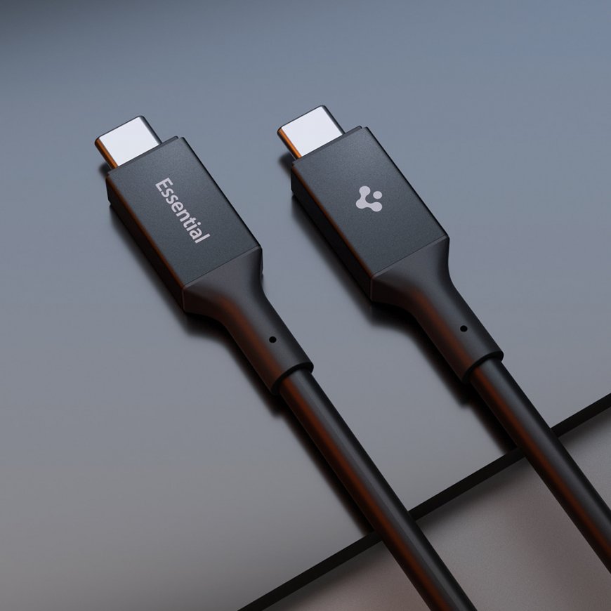Spigen ACA09461 USB-kaabel USB4 Gen 3x2 1,2 m USB C Must – 5
