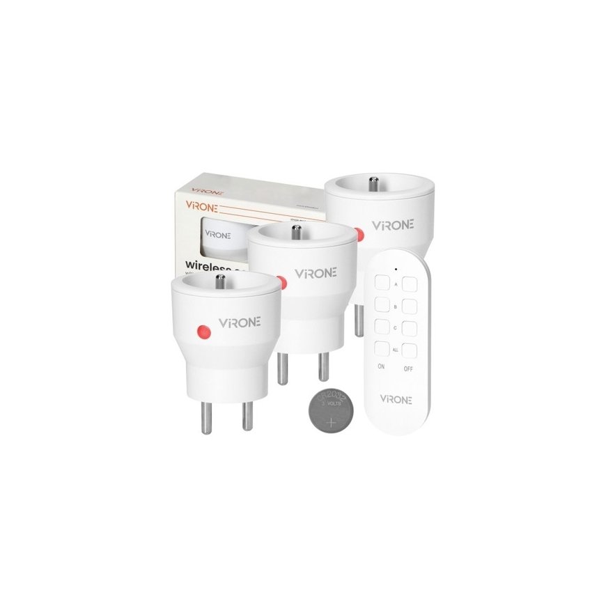 Maclean Pašreizējais kontaktligzda x3 + 4xUSB