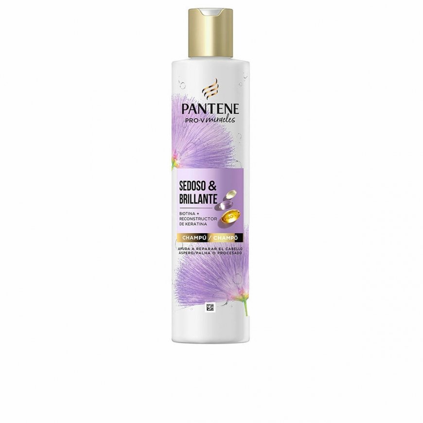 Pantene Miracle Silky & Shiny Shampoo, 250 ml – 2
