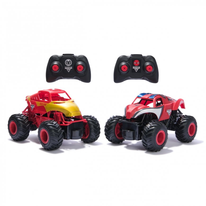 Monster Jam Marvel Super Hero RC Challenge Pack