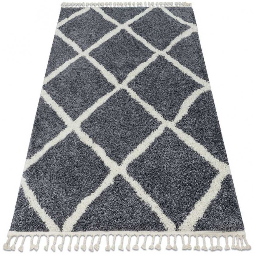 Vaip WELBEN CROSS valge boho stiilis 80x200 Hakano