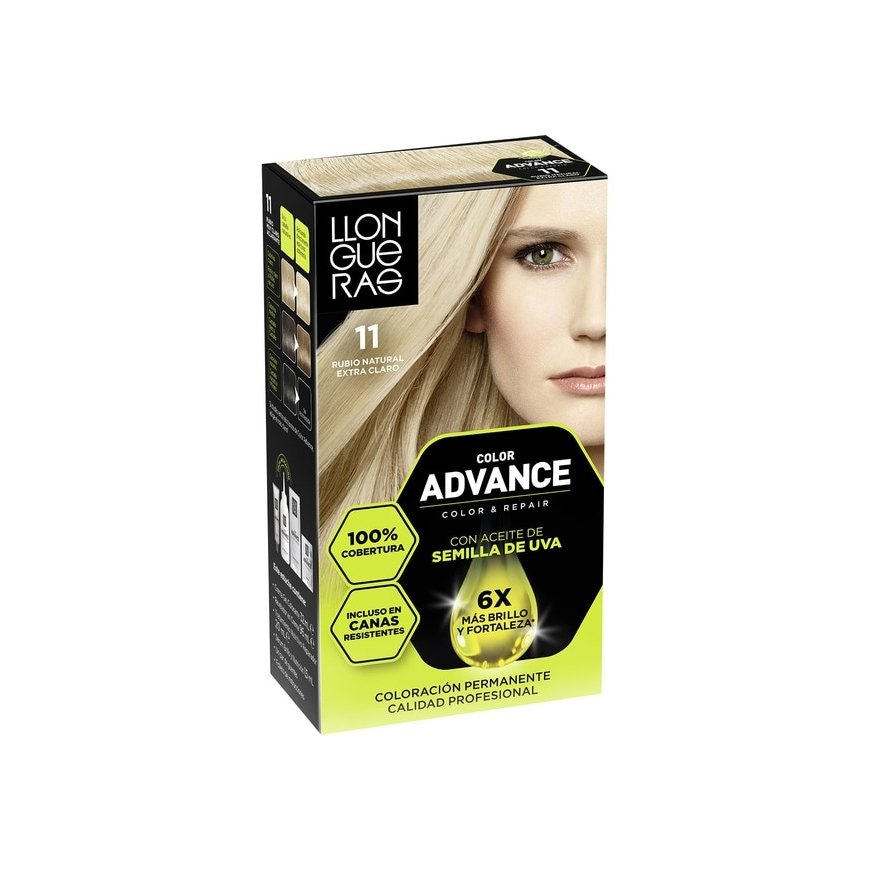 Llongueras COLOR ADVANCE 11-looduslik ekstra hele 1 tk