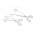 Hendi Serving Tongs for Pastry Products, STAINLESS STEEL, 295 mm long Hendi Serving Tongs for Pastry Products, STAINLESS STEEL, 295 mm long