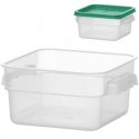 Storage container with 1.9 l scale 190 x 190 x 95 mm - Hendi 870907