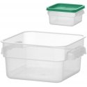 Maisto säilituskonteiner 1,9 l kaaluga 190 x 190 x 95 mm - Hendi 870907 Maisto säilituskonteiner 1,9 l kaaluga 190 x 190 x 95 mm - Hendi 870907