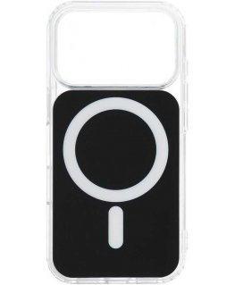 Kannettava tietokone Oem CLEAR FUSION MAG COVER -kotelo, yhteensopiva MagSafen kanssa, IPHONE 17 Pro Max, musta
