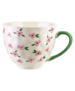 Nici Affek Design FLORELLA Mug 400ml 11x15x9 cm Pink flowers