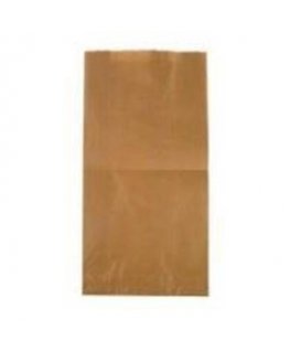 Pastry bag, paper, brown, 35x18x7cm, 150 pcs.