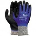 Pjūviams atspariad (5/D lygis) kaitsekindad M-Safe Full-Nitrile Cut, 14-705, nailon/lycra/HPPE/klaasikiud, täis nitrilo kate, su Pjūviams atspariad (5/D lygis) kaitsekindad M-Safe Full-Nitrile Cut, 14-705, nailon/lycra/HPPE/klaasikiud, täis nitrilo kate, su