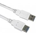 PremiumCord USB 3.0 Extension Cable High Speed 5Gbps A-A, MF, 9 Contacts, 2 m White PremiumCord USB 3.0 Extension Cable High Speed 5Gbps A-A, MF, 9 Contacts, 2 m White