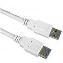 PremiumCord USB 3.0 Extension Cable High Speed 5Gbps A-A, MF, 9 Contacts, 2 m White PremiumCord USB 3.0 Extension Cable High Speed 5Gbps A-A, MF, 9 Contacts, 2 m White