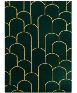 Kilimėlis ESTEMA ARTDECO 2 värvi roheline pudel 80x150 Hakano