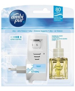 Elektriskais gaisa atsvaidzinātājs + papildinājums Sky Ambi Pur (21,5 ml)