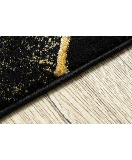 Vaip Kilimas MOSSE GLAM musta värviga 70x300 Hakano