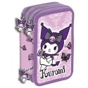 Manenti Hello Kitty Kuromi triple pencil case Manenti Hello Kitty Kuromi triple pencil case