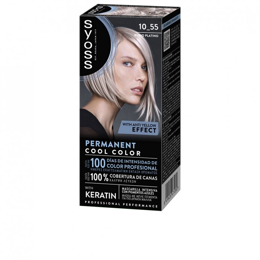 Syoss PERMANENT COLOR 10.55-Rubio Platino 1 gab.