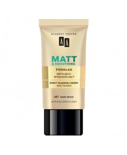 AA Make Up Matt Foundation 107 Tumma ruskea, 30 ml