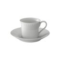 Kavos/arbatinės puodelis su lėkšte Villeroy & Boch Cellini, 2 x 140 ml Kavos/arbatinės puodelis su lėkšte Villeroy & Boch Cellini, 2 x 140 ml