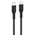 Belkin BoostCharge Pro USB kabelis 1 m USB C Micro-USB A Juoda