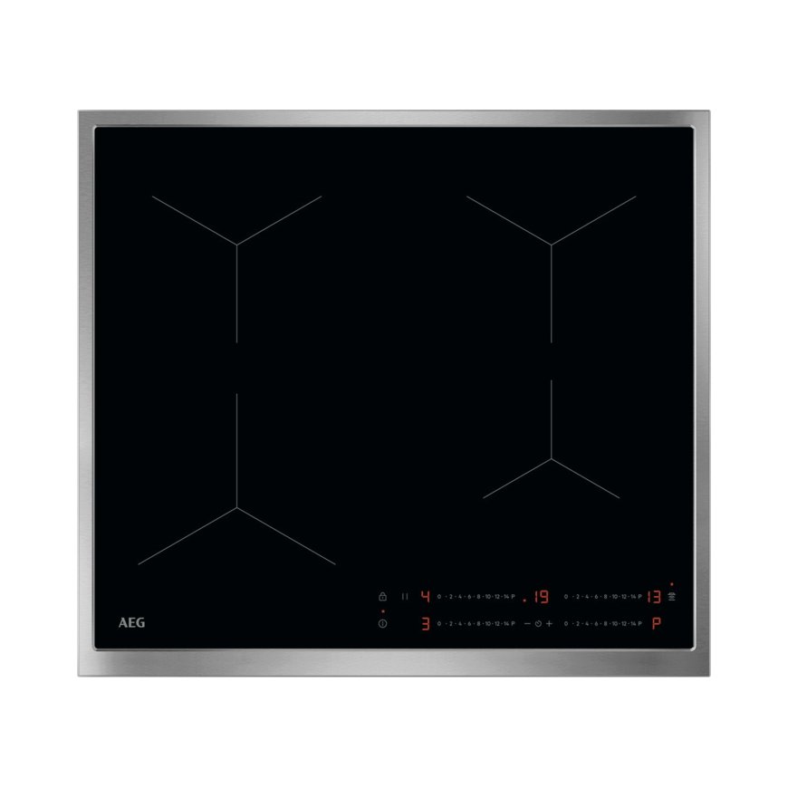 AEG TO64IA0FXB Black Built-in 60 cm Zone induction hob 4 zone(s)