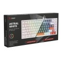 Savio ASTRAL WHITE JADE 3 COLOURS näppäimistö Pelaaminen USB QWERTY Kansainvälinen (US) Savio ASTRAL WHITE JADE 3 COLOURS näppäimistö Pelaaminen USB QWERTY Kansainvälinen (US)
