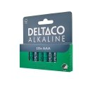 Deltaco LR03-10B kotitalousparisto Kertakäyttöinen akku AAA Alkali Deltaco LR03-10B kotitalousparisto Kertakäyttöinen akku AAA Alkali