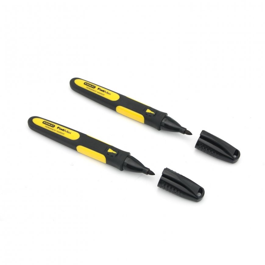 Stanley FATMAX 0-47-312 маркер 2 шт Тонкий наконечник Черный