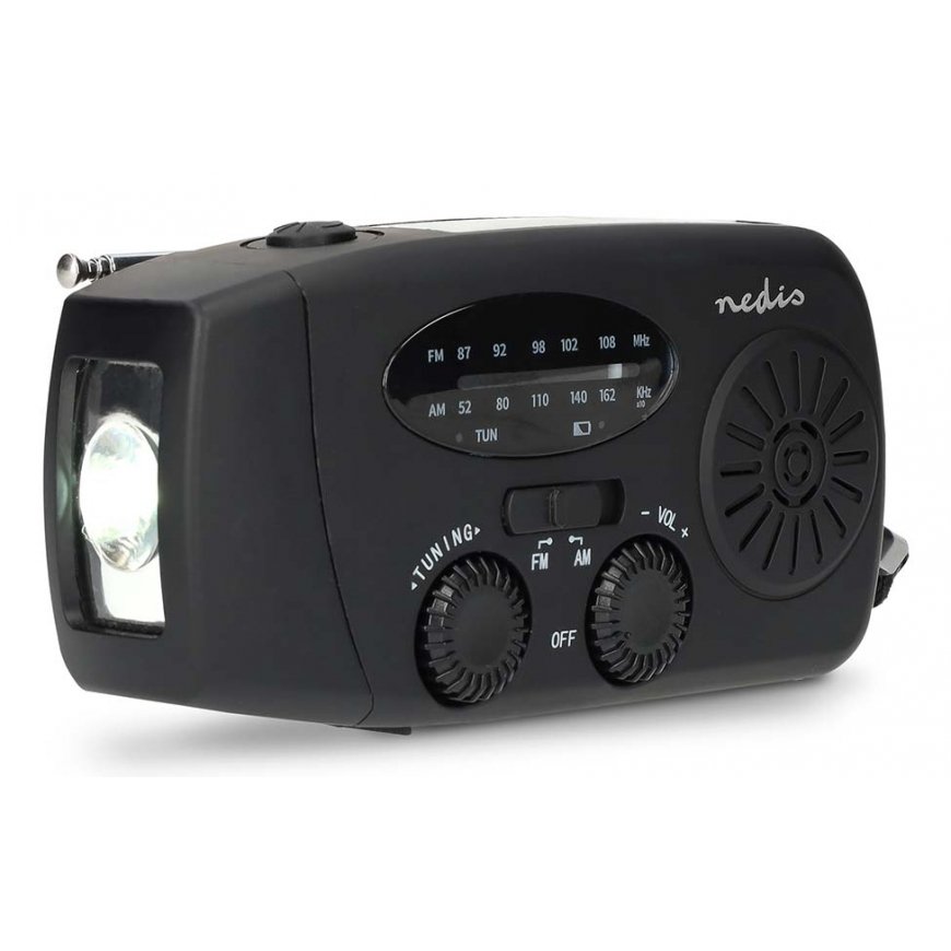 Nedis RDFMCR2000BK radio Portable Analog Black