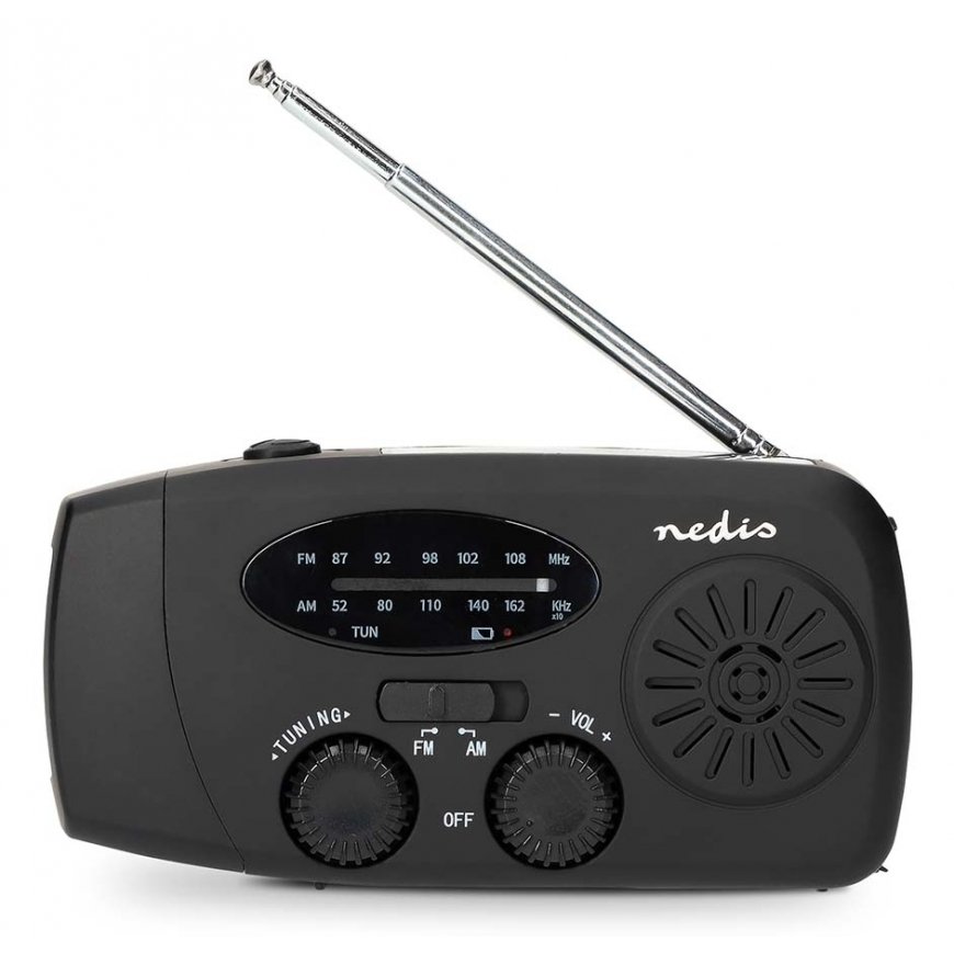 Nedis RDFMCR2000BK radio Pārnesams Analogais Melns – 3