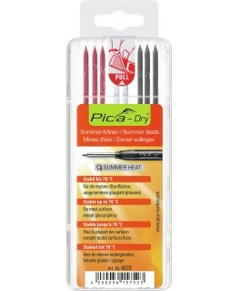 Pica-Marker 4070/SB grafīta serdīte 2B Pelēks, Sarkans, Balts