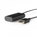 Nedis BTTR050BK belaidis garso siųstuvas AUX + USB 10 m Juoda Nedis BTTR050BK belaidis garso siųstuvas AUX + USB 10 m Juoda