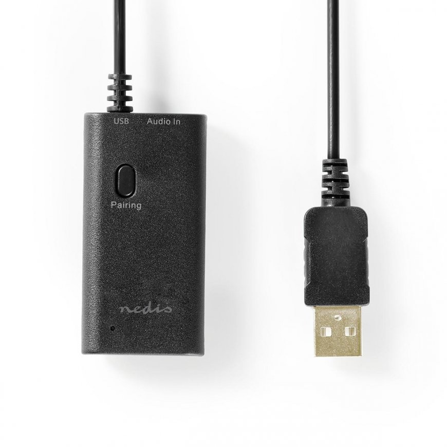 Nedis BTTR050BK беспроводной аудио передатчик AUX + USB 10 m Черный – 3