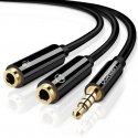 Ugreen 30620 аудио кабель 0,15 m 3,5 мм 2 x 3.5mm Черный Ugreen 30620 аудио кабель 0,15 m 3,5 мм 2 x 3.5mm Черный