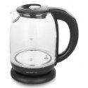 Emerio WK-119255.5 vedenkeitin 1,7 L 2200 W musta, Läpinäkyvä Emerio WK-119255.5 vedenkeitin 1,7 L 2200 W musta, Läpinäkyvä