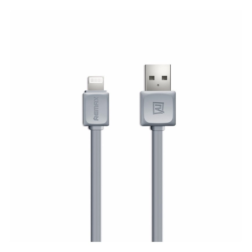 Remax RC008IGRY „Lightning“ kabelis 1 m Pilka